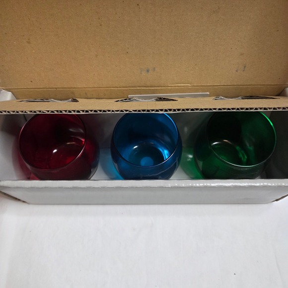 Partylite P7259 Snowman Christmas Tree Stars Votive Candle Holders Set of 3 - Picture 13 of 13